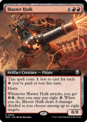 Blaster Hulk (Extended Art) - Commander: Modern Horizons 3 (M3C) Commander: Modern Horizons 3