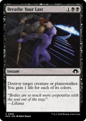 Breathe Your Last - Modern Horizons 3 (MH3) Modern Horizons 3 Foil