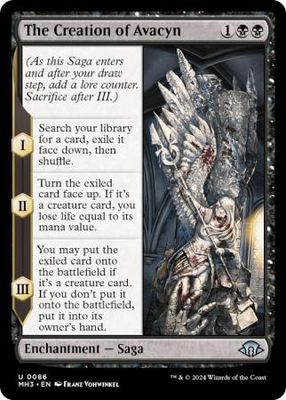 The Creation of Avacyn 86 Modern Horizons 3 Singles Foil