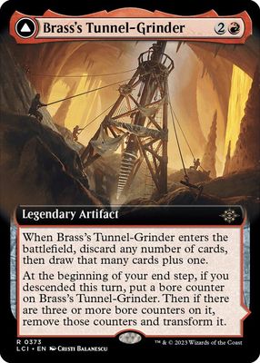 Brass's Tunnel-Grinder (Extended Art) - The Lost Caverns of Ixalan (LCI) The Lost Caverns of Ixalan Foil