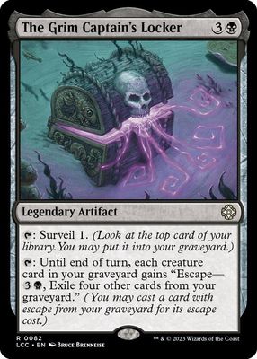 The Grim Captain's Locker - Commander: The Lost Caverns of Ixalan (LCC) Commander: The Lost Caverns of Ixalan