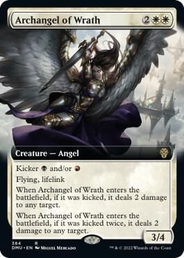 Archangel of Wrath (Extended Art) - Dominaria United (DMU) Dominaria United