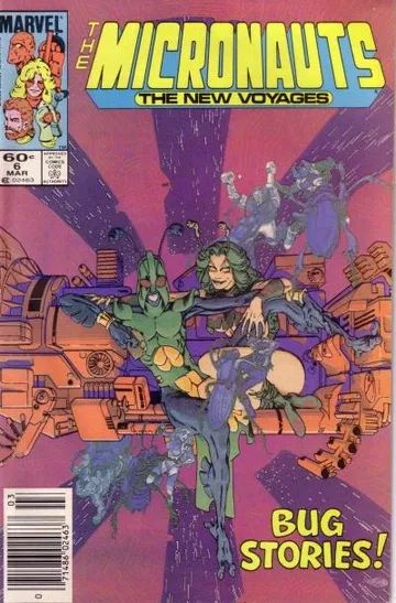 SH1 The Micronauts Comic Issue 6 The New Voyages