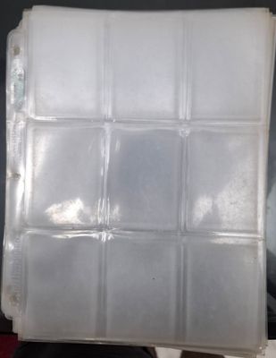 SH1 Lote de 47 Hojas para Folder de Cartas Usadas