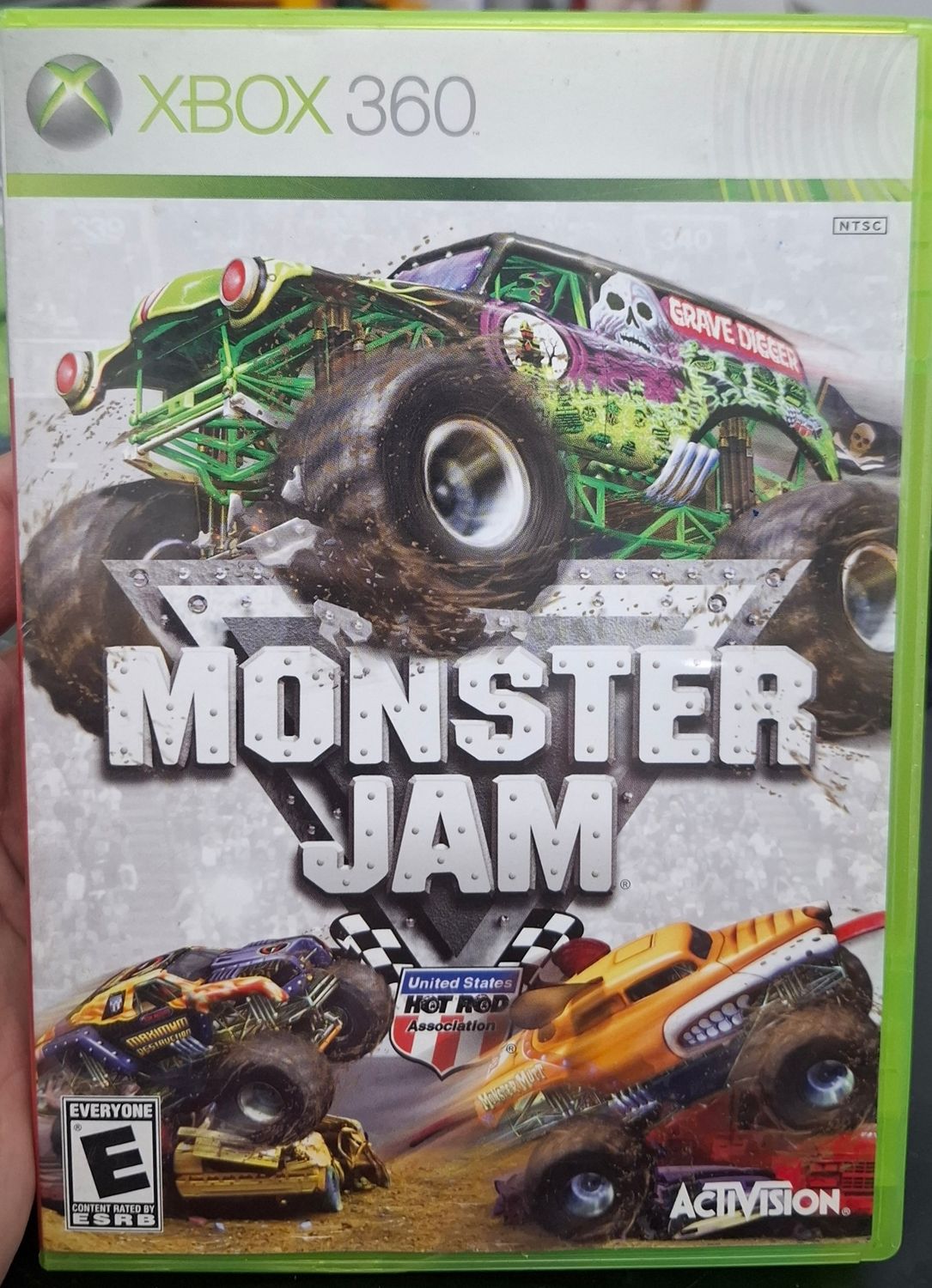 SH1 Monster Jam Xbox 360 Usado Completo Rayado