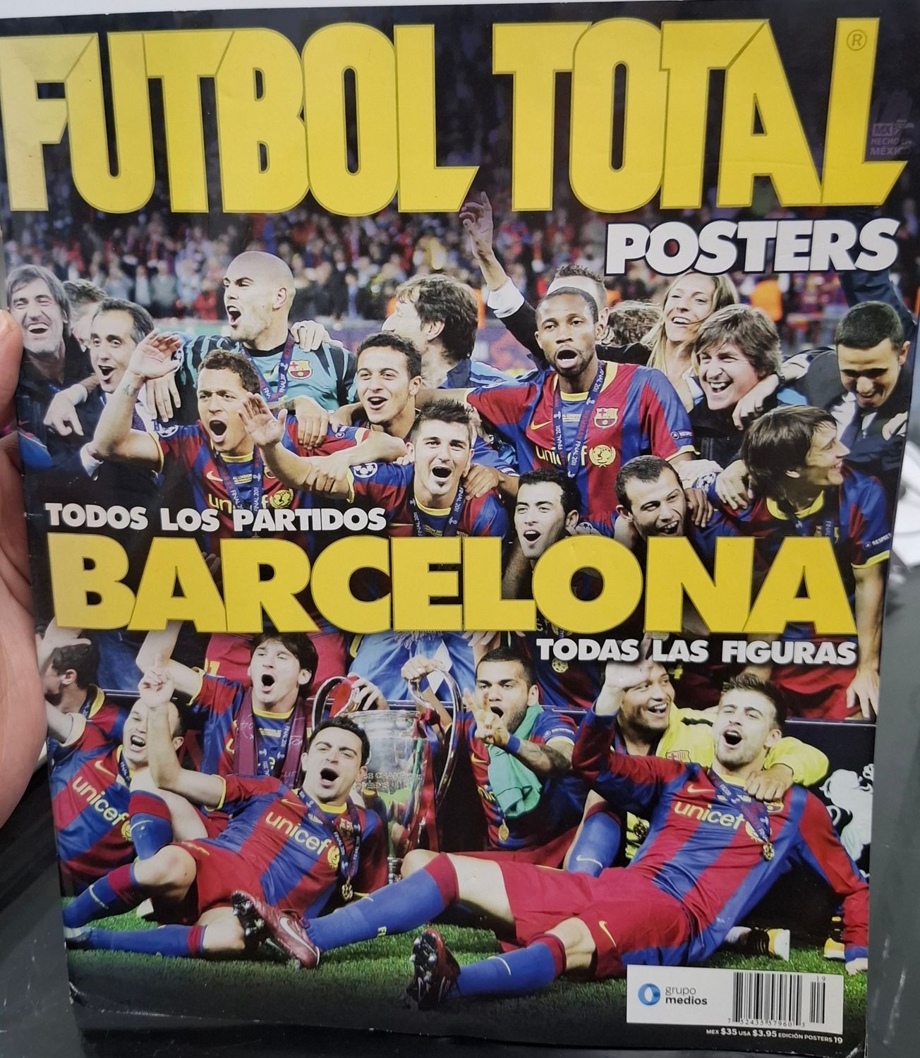 SH1 Futbol Total Barcelona Posters