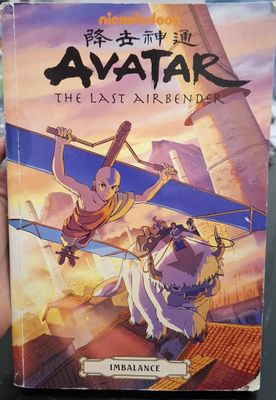 SH1 Avatar The Last Airbender Libro Comic Imbalance Ingles