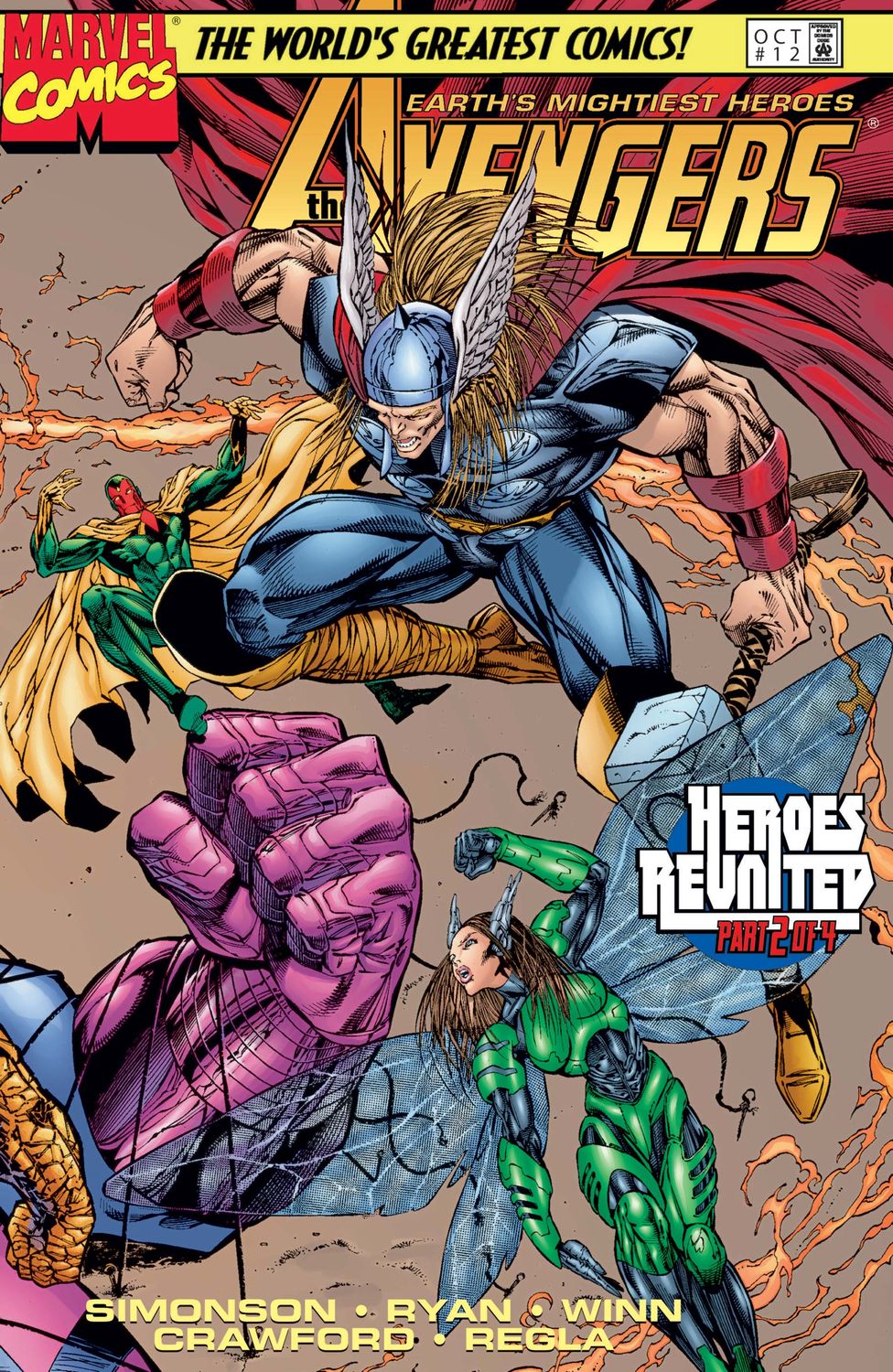 SH1 The Avengers Comic Issue 12