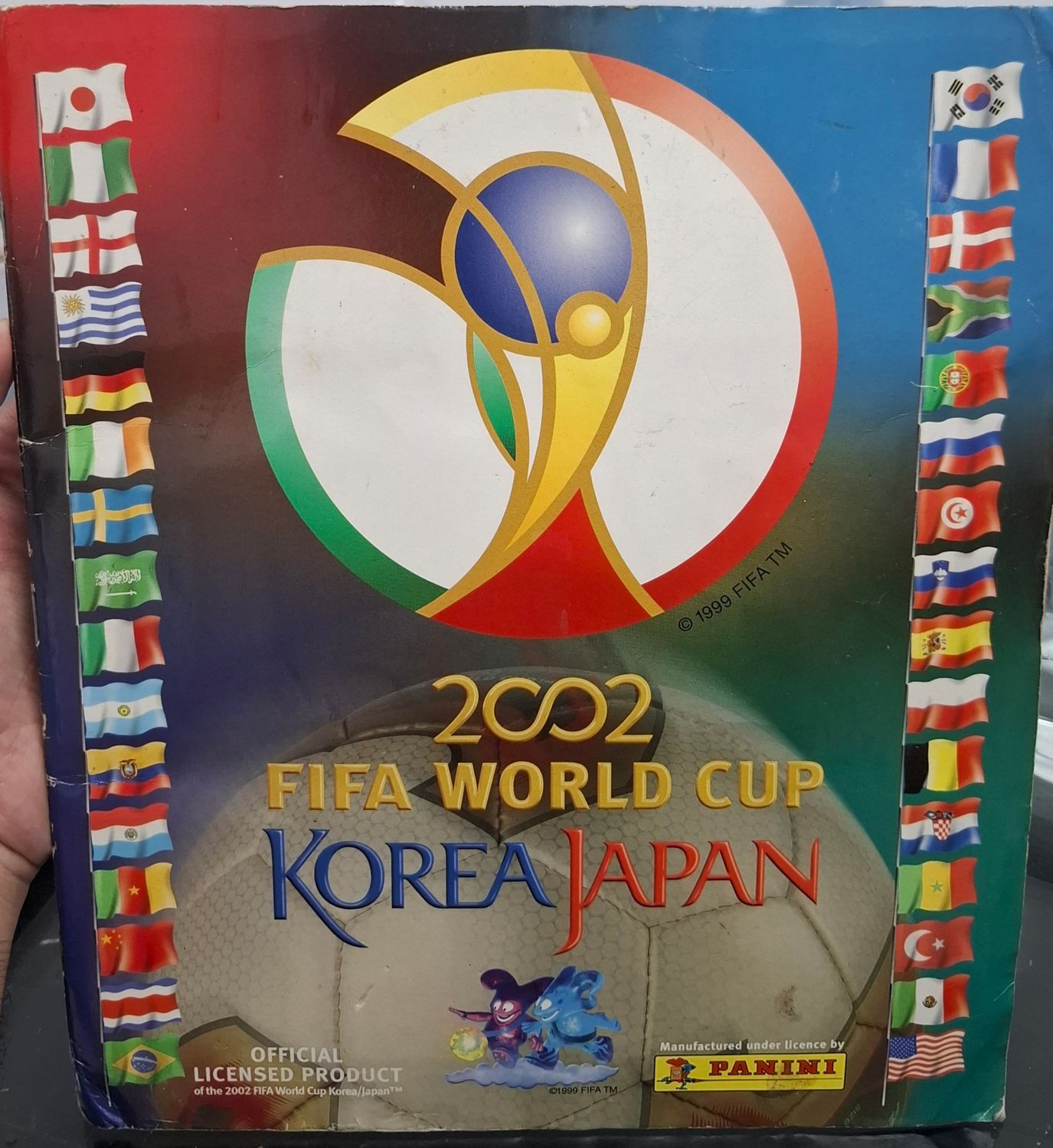 SH1 2002 Fifa World Cup Korea Japan Album Panini Lleno