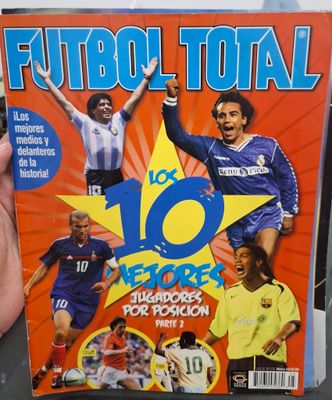 SH1 Futbol Total Revista Los 10 Mejores Viene con Posters