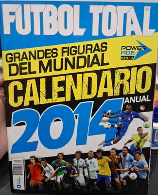 SH1 Futbol Total Calendario 2014