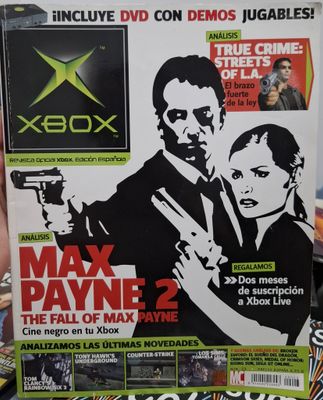 SH1 Xbox Revista Max Payne 2