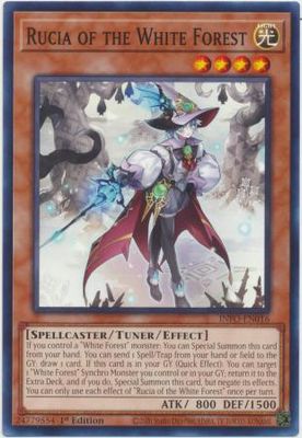 Rucia of the White Forest - INFO-EN016 - Common 1st Edition The Infinite Forbidden 1st Edition Singles