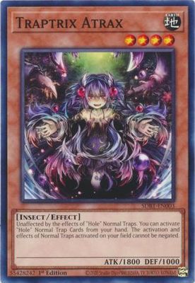 Traptrix Atrax - SDBT-EN003 - Common 1st Edition Beware of Traptrix 1st Edition Singles