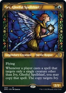 Ivy, Gleeful Spellthief (Showcase) - Dominaria United (DMU) Dominaria United Foil