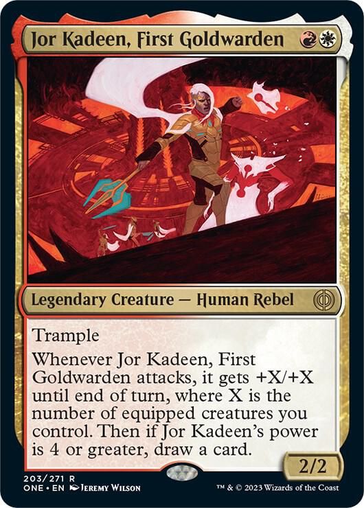 Jor Kadeen, First Goldwarden - Phyrexia: All Will Be One (ONE)