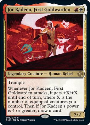 Jor Kadeen, First Goldwarden - Phyrexia: All Will Be One (ONE)