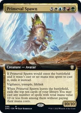 Primeval Spawn (Extended Art) - Commander: Dominaria United (DMC)