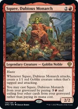 Squee, Dubious Monarch - Dominaria United (DMU) Dominaria United Foil