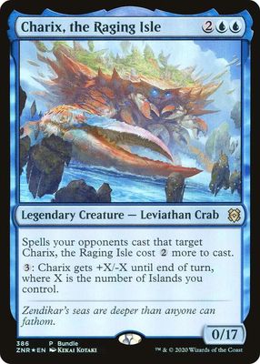 Charix, the Raging Isle (ZNR Bundle) - Unique and Miscellaneous Promos (UMP) Foil