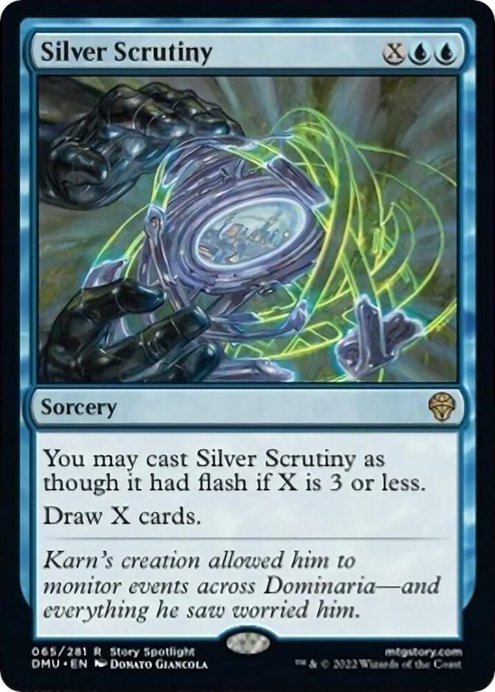 Silver Scrutiny - Dominaria United (DMU) Foil