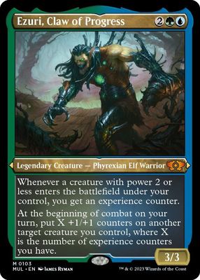 Ezuri, Claw of Progress (Foil Etched) - March of the Machine: Multiverse Legends (MUL) Foil