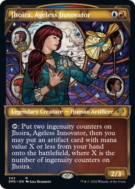 Jhoira, Ageless Innovator (Textured Foil) - Dominaria United (DMU) Foil