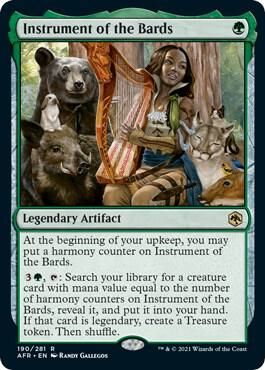 Instrument of the Bards - Adventures in the Forgotten Realms (AFR) Foil