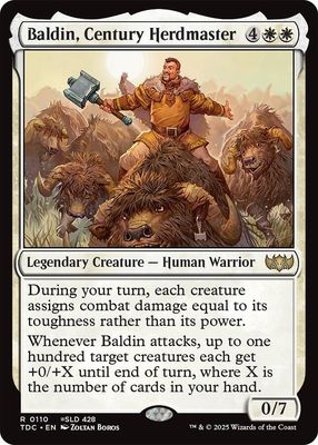 Baldin, Century Herdmaster - Commander: Tarkir: Dragonstorm (TDC) Commander: Tarkir: Dragonstorm