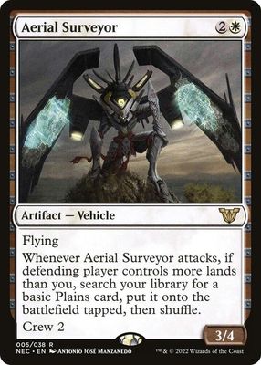 Aerial Surveyor - Commander: Kamigawa: Neon Dynasty (NEC)