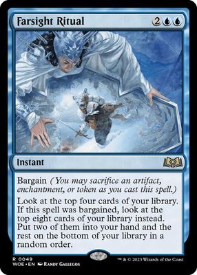Farsight Ritual - Wilds of Eldraine (WOE) Wilds of Eldraine