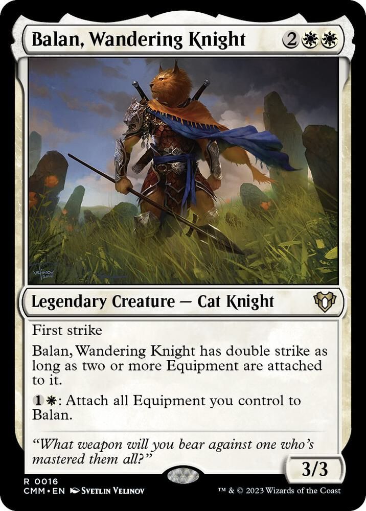 Balan, Wandering Knight - Commander Masters (CMM) Commander Masters