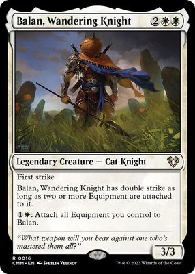 Balan, Wandering Knight - Commander Masters (CMM) Commander Masters