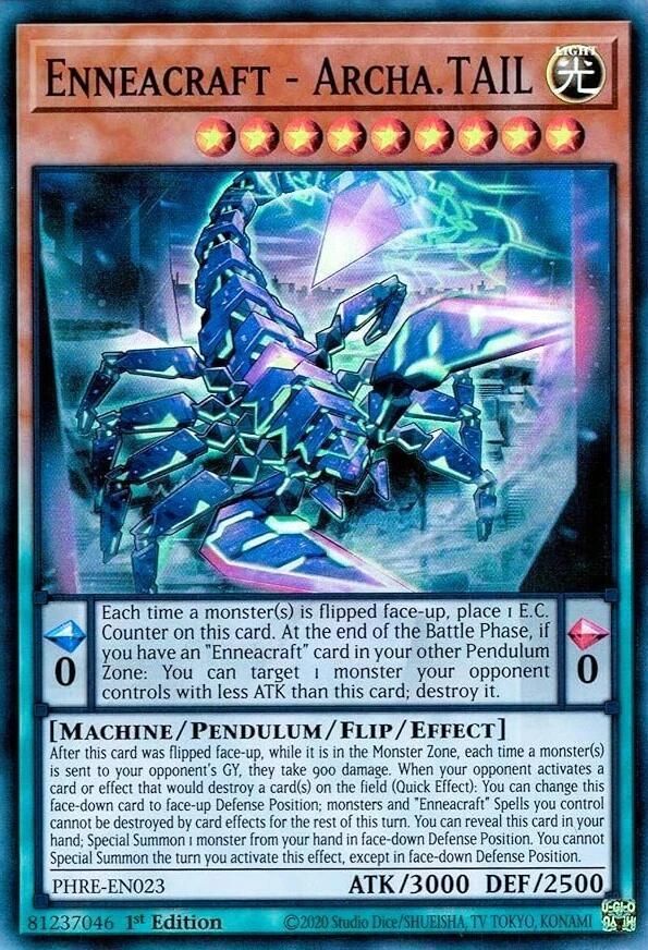 Enneacraft - Archa.TAIL - Phantom Revenge (PHRE) Phantom Revenge Super Rare
