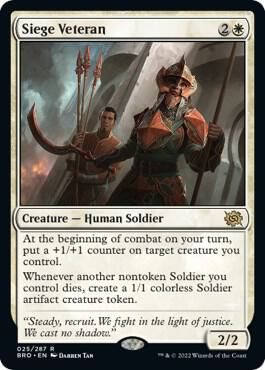 Siege Veteran - The Brothers' War (BRO) The Brothers' War