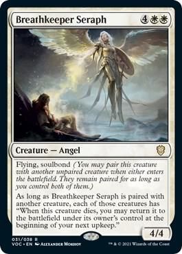 Breathkeeper Seraph - Commander: Innistrad: Crimson Vow (VOC) Commander: Innistrad: Crimson Vow