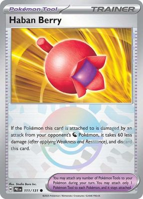 Haban Berry (Poke Ball Pattern) - SV: Prismatic Evolutions (PRE) SV: Prismatic Evolutions *Espanol*