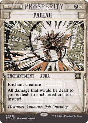 Pariah - Outlaws of Thunder Junction: Breaking News (OTP) Outlaws of Thunder Junction: Breaking News