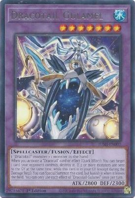Dracotail Gulamel - JUSH-EN007 - Rare 1st Edition Justice Hunters 1st Edition Singles
