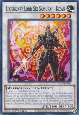 Legendary Lord Six Samurai - Kizan - Alliance Insight (ALIN) Alliance Insight *Espanol*