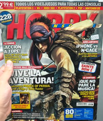 SH1 Hobby Consolas Revista Prince of persia