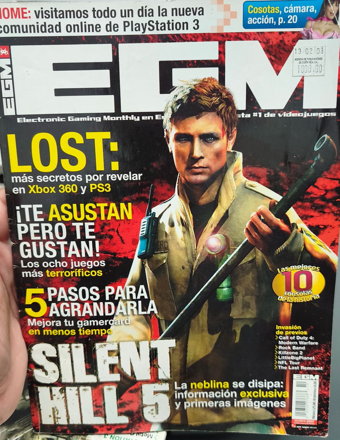 SH1 EGM Revista Silent Hill 5