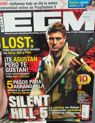 SH1 EGM Revista Silent Hill 5