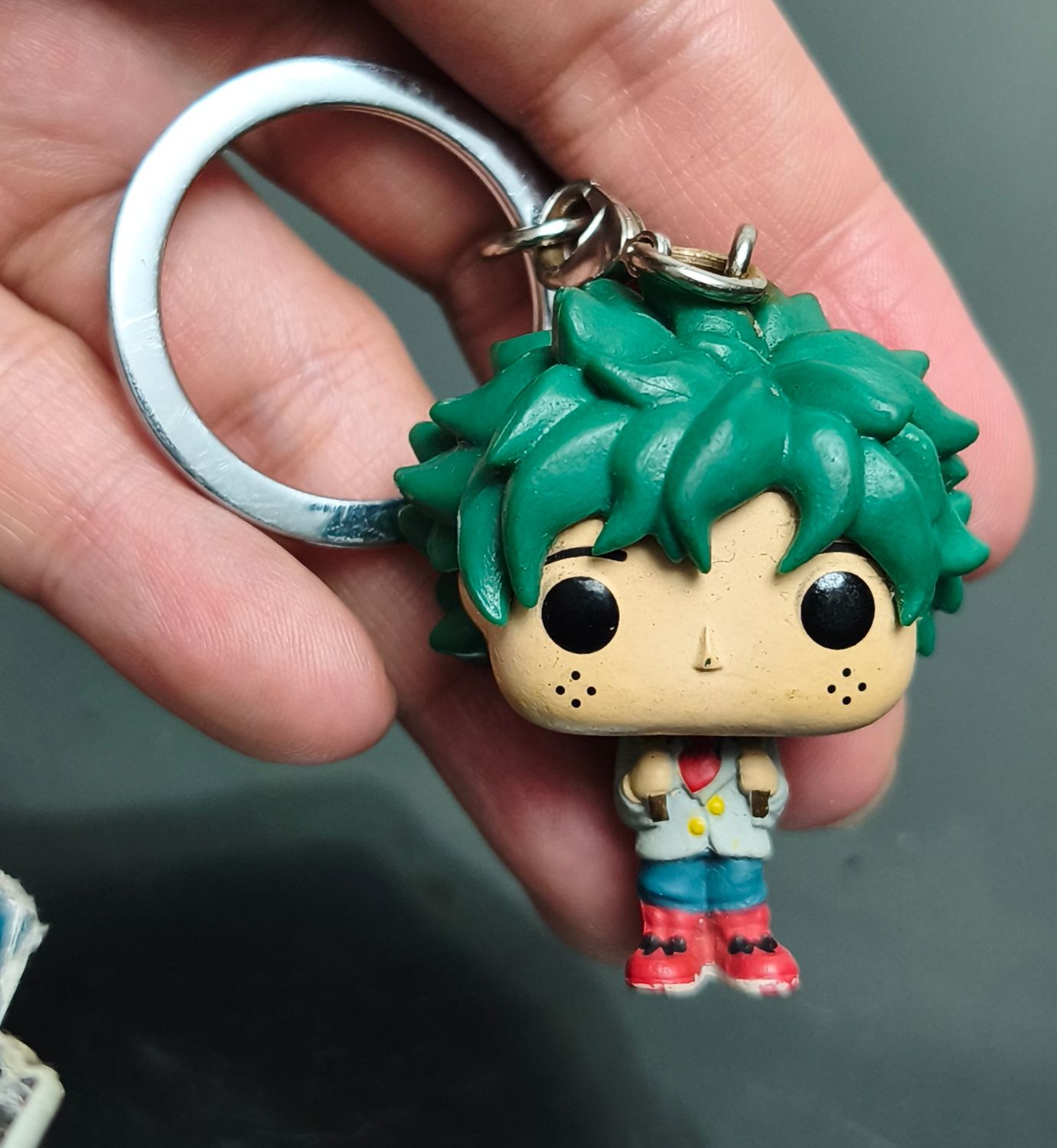 SH1 My Héroe Academia Llavero Deku Pop Keychainb