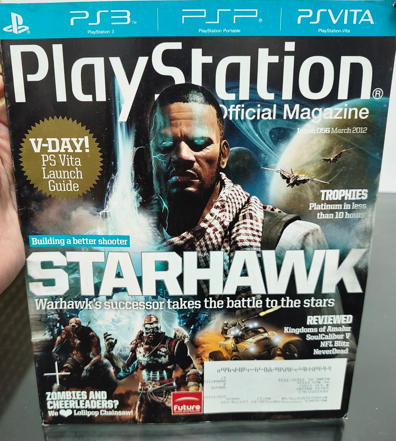 SH1 Playstation Revista Starhawk