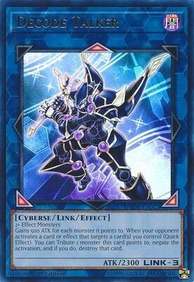 Decode Talker - DUDE-EN023 - Ultra Rare 1st Edition Duel Devastator 1st Edition Singles
