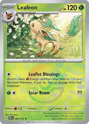 Leafeon (Poke Ball Pattern) - SV: Prismatic Evolutions (PRE) SV: Prismatic Evolutions Foil
