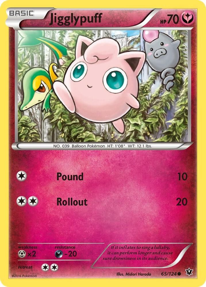Jigglypuff - XY - Fates Collide (FCO) XY - Fates Collide