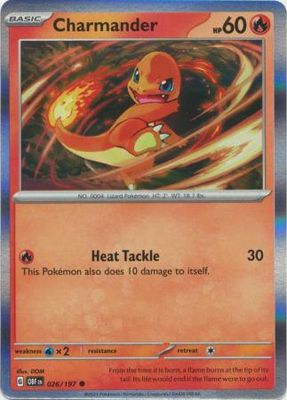 Charmander - 026/197 - Holo Promo Charizard ex Premium Collection Box
