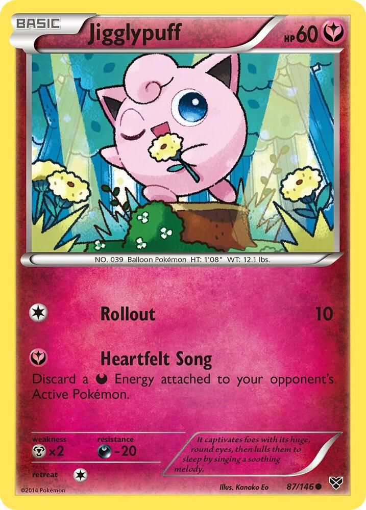 Jigglypuff (87) - XY Base Set (XY) XY Base Set